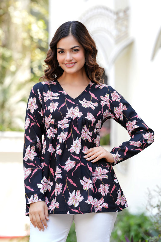 Twilight Lily Short Kurti