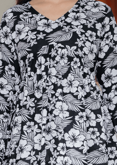 Monochrome Breeze Kurti